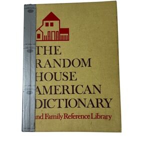 Random House American Dictionary and Family Reference Library 1968 Hardcover VTG